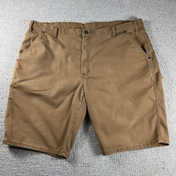 Dickies Loose Fit Denim Shorts Brown Men’s Size 42 x 10 - Picture 1 of 4